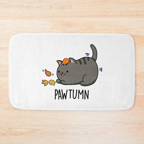 Item preview, Pawtumn Funny Autumn Cat Puns  designed and sold by punnybone.