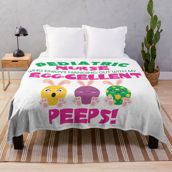 Item preview, A pediatric nurse who enjoys hanging out with my egg-cellent peeps,  designed and sold by Adhiambo.