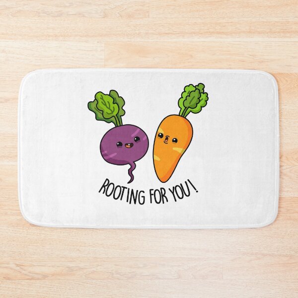 Item preview, Rooting For You Funny Veggie Puns  designed and sold by punnybone.
