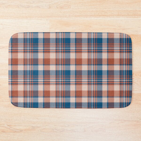 Item preview, Blue and Orange Plaid designed and sold by MarkUK97.