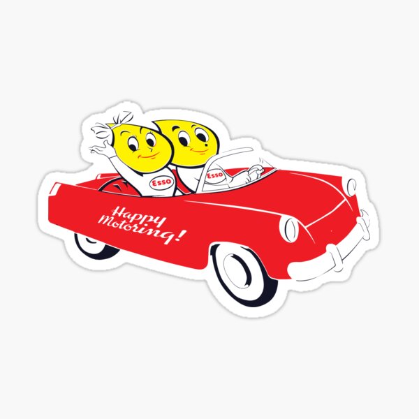 LOGO DE L'HUILE ESSO Sticker
