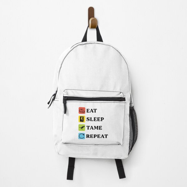 Item preview, Eat Sleep Tame Repeat Funny Survival Gaming Sayings designed and sold by Scratches Tees.