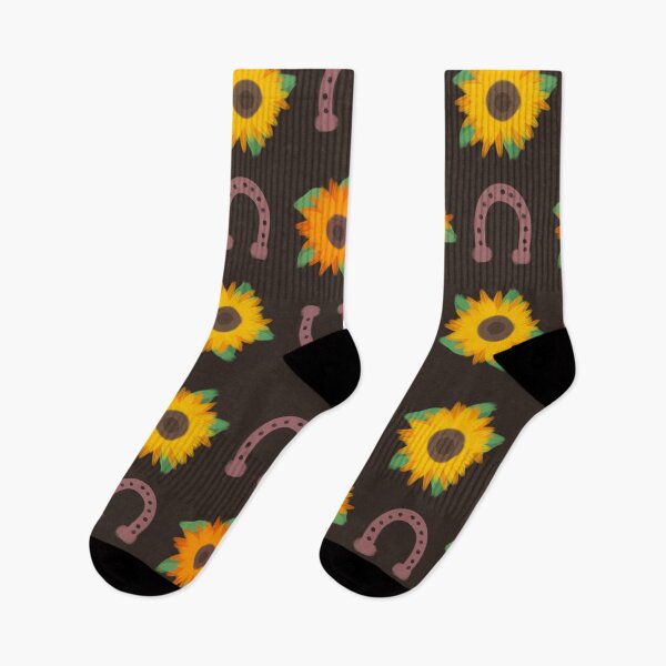 Item preview, Horseshoes and sunflowers pattern designed and sold by Antiope33.