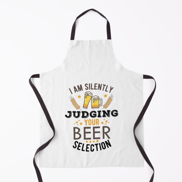 Item preview, I Am Silently Judging Your Beer Selection Funny Drinking Sayings designed and sold by Scratches Tees.