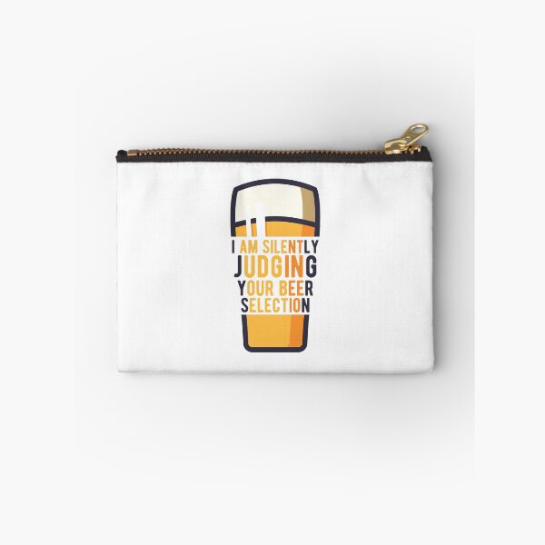 Item preview, I Am Silently Judging Your Beer Selection Funny Drinking Quotes designed and sold by Scratches Tees.
