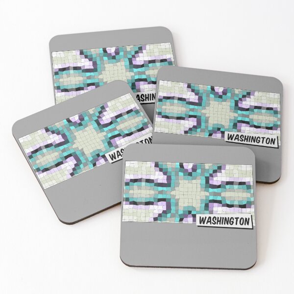 Item preview, Washington - Abstract Mosaic designed and sold by Chubuter.