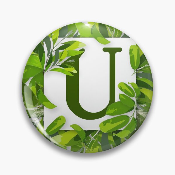 Item preview, Monogram U Foliage Frame | Wedding Letters | Floral Letter designed and sold by VinBasis.