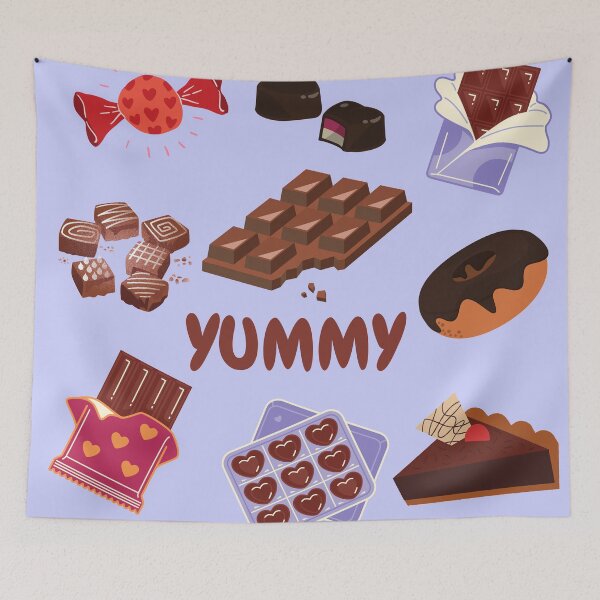 Item preview, Yummy Chocolates designed and sold by BhavyaBathla.