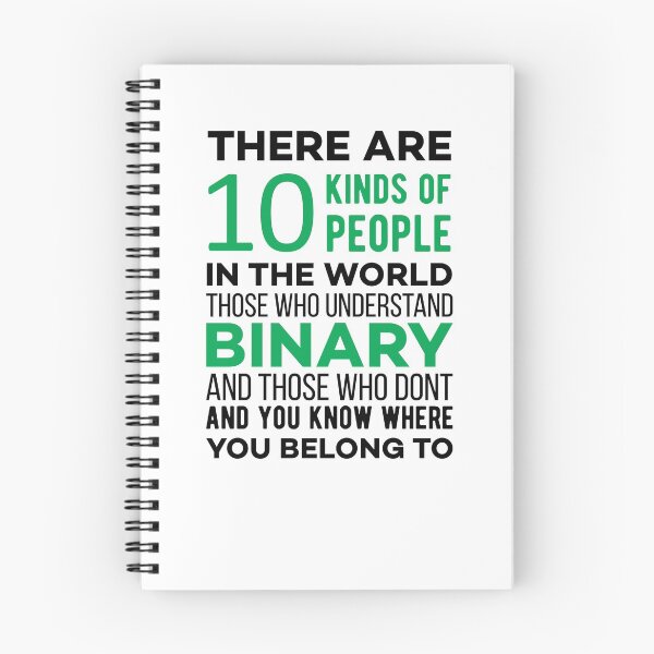 Item preview, Those Who Understand Binary And Those Who Dont Funny Programming Quotes designed and sold by Scratches Tees.