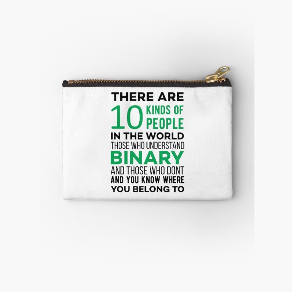 Item preview, Those Who Understand Binary And Those Who Dont Funny Programming Quotes designed and sold by Scratches Tees.