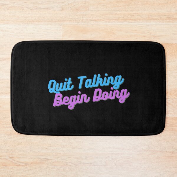 Item preview, Quit Talking Begin Doing Blue and Purple Doing designed and sold by SweetAndSpice.