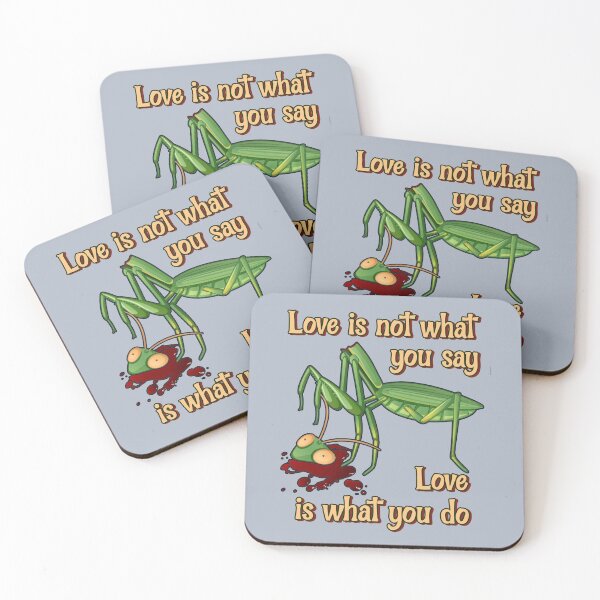 Item preview, Love Is Not What You Say, Love Is What You Do designed and sold by HappySchnapper.