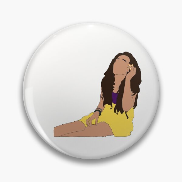Item preview, Alycia Debnam Carey - Yellow Flower designed and sold by Queen-V-art.