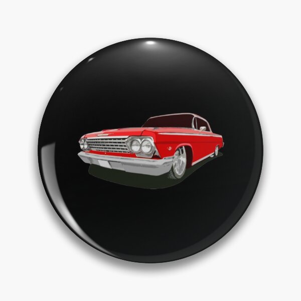Artikelvorschau, Impala T-Shirt1962 Chevy Impala - stilisierte Farbe entworfen und verkauft von BagBmam.