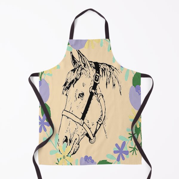 Item preview, Horse calvary, Aesthetic Design, Horse and colorful flowers, for the Equestrian and Horse lover. designed and sold by Adri Barnard.