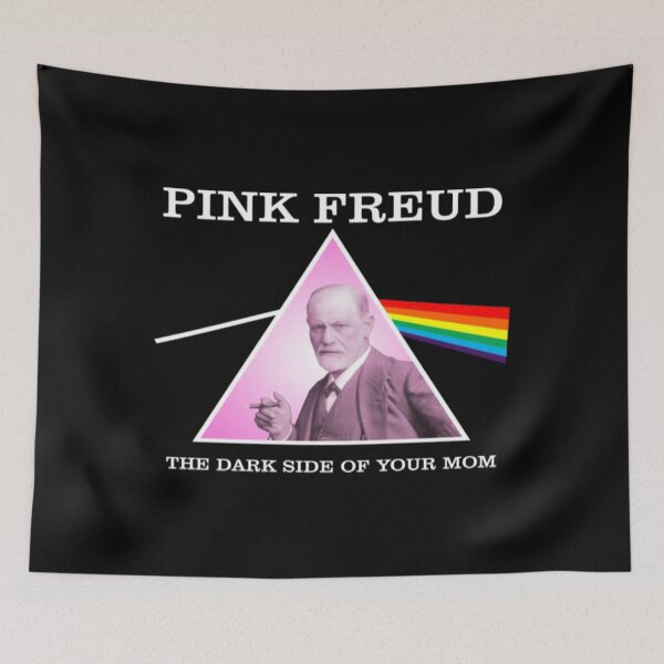 Artikelvorschau, Rosa Freud T-ShirtPink freud entworfen und verkauft von BagBmam.