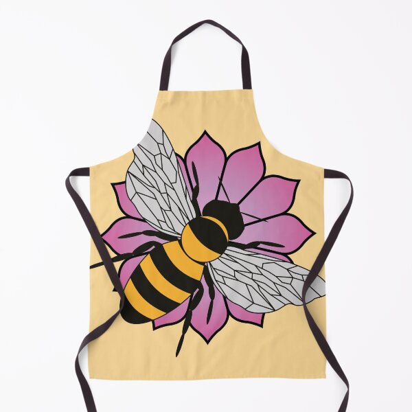 Item preview, Honey bee - Pink flower designed and sold by LaftaDesign.