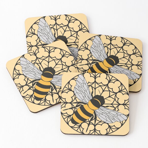 Item preview, Honey bee - Rose window designed and sold by LaftaDesign.