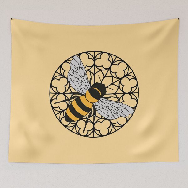 Item preview, Honey bee - Rose window designed and sold by LaftaDesign.
