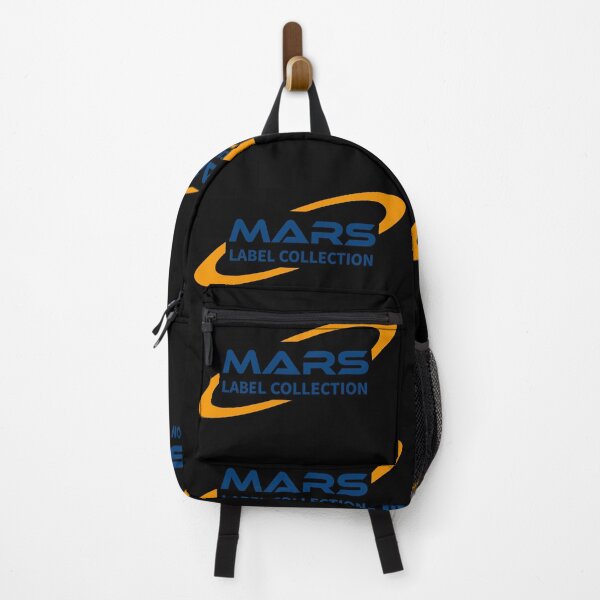 Item preview, Mars Lable Collection Logo Sticker - Orange and Blue designed and sold by NoMatterLab.