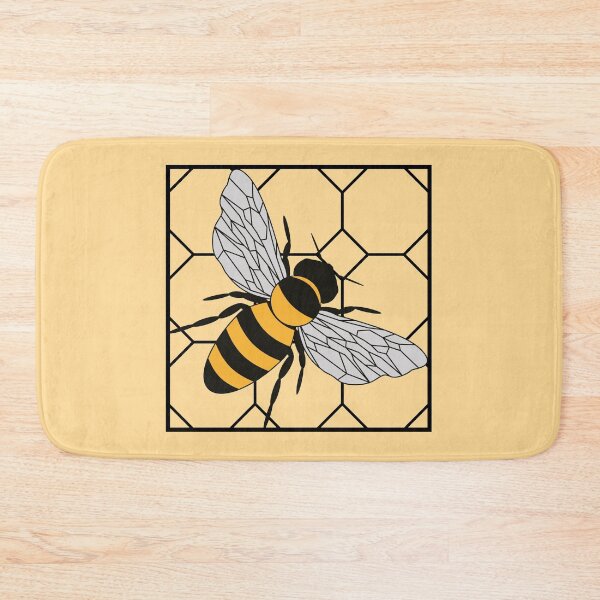 Item preview, Honey bee - Hexagon designed and sold by LaftaDesign.