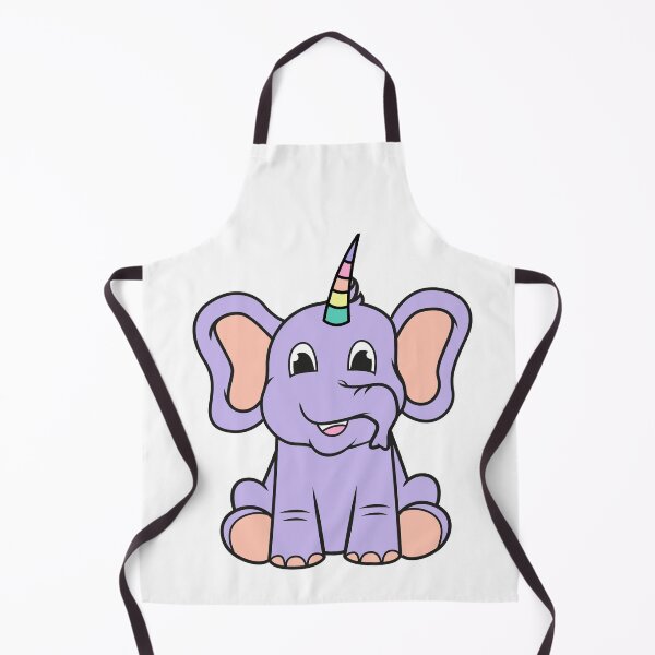 Item preview, Elephanticorn, the combination of elephant and unicorn designed and sold by NerdySherds.