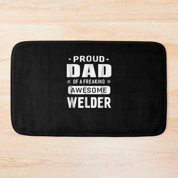 Item preview, Proud Dad Of A Awesome Welder T-Shirt Men Gift Logo Cheap designed and sold by KUJTVEWY.