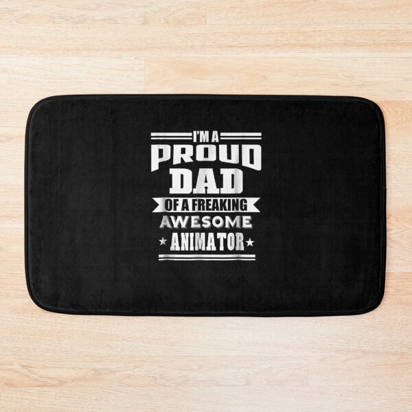 Item preview, Proud Dad Of A Freaking Awesome Animator T-shirt Men Gifts designed and sold by KUJTVEWY.