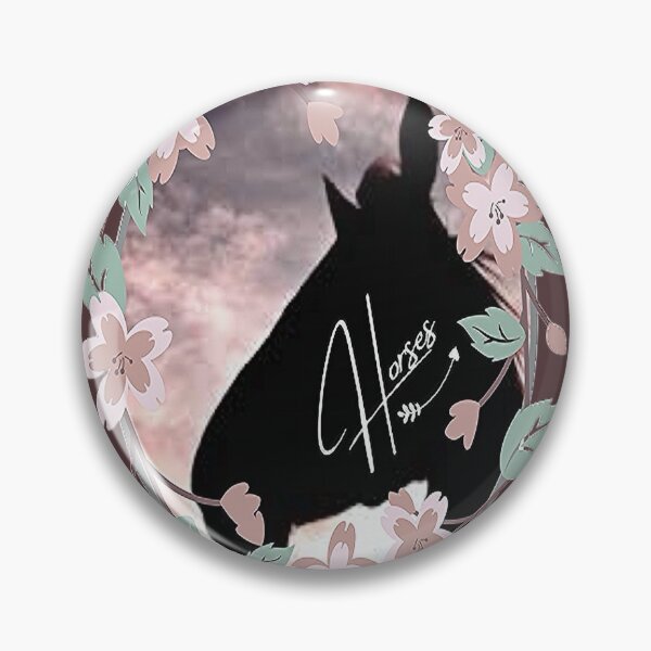 Item preview, Horse calvary Aesthetic Design, Horse and flowers, for the Equestrian and Horse lover designed and sold by Adri Barnard.
