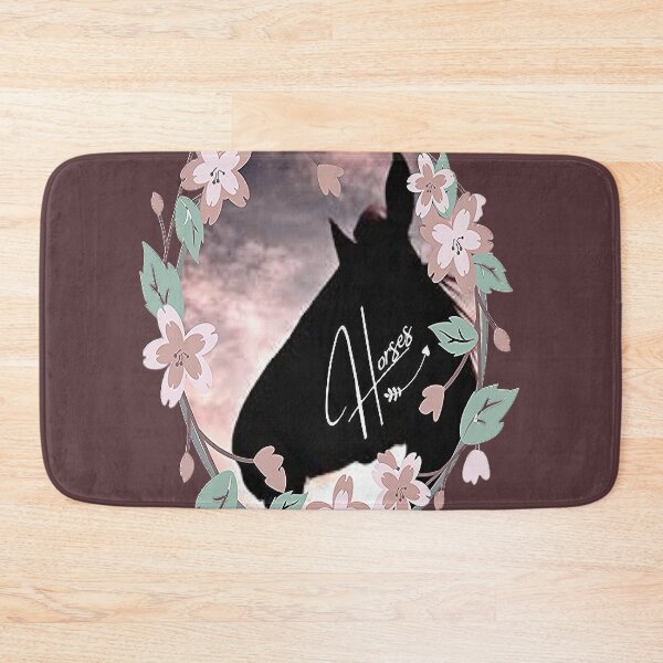 Item preview, Horse calvary Aesthetic Design, Horse and flowers, for the Equestrian and Horse lover designed and sold by Adri Barnard.