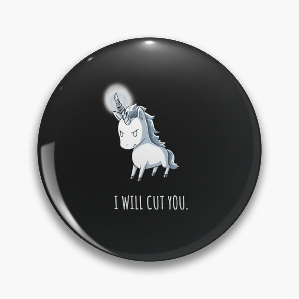 Item preview, Stabby The Unicorn Funny I Will Cut You T Shirts designed and sold by YolandaConsi.