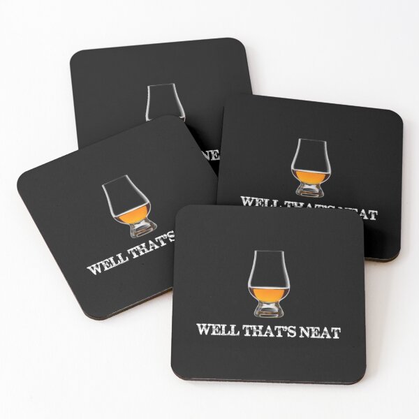 Item preview, Well Thats Neat T-ShirtWell That's Neat Whiskey Neat in Glencairn Whisky Glass designed and sold by BagBmam.