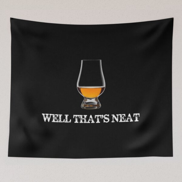 Item preview, Well Thats Neat T-ShirtWell That's Neat Whiskey Neat in Glencairn Whisky Glass designed and sold by BagBmam.