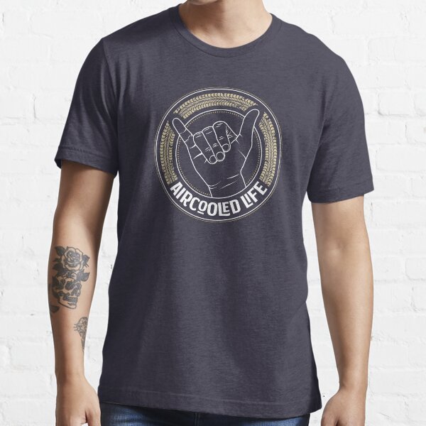 Air cooled Vdub Greeting / wave - Aircooled Life Essential T-Shirt