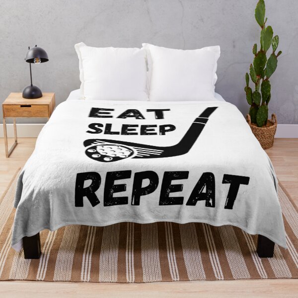 Item preview, Eat sleep golf repeat designed and sold by HasnaanMohsin.