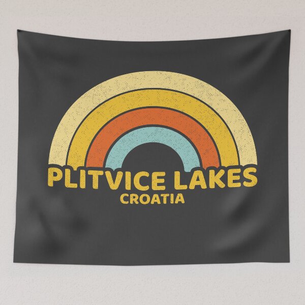 Item preview, Retro Plitvice Lakes Croatia designed and sold by dk80.