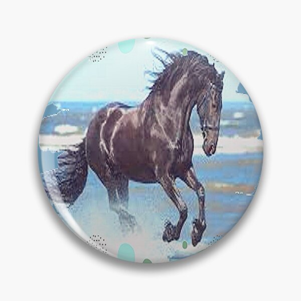 Item preview, Horse calvary Aesthetic Design, Horse and waves, for the Equestrian and Horse lover designed and sold by Adri Barnard.