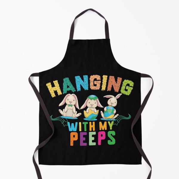 Item preview, Hanging with my peeps funny Colorful Bunny Easter Day Gifts designed and sold by patroart.