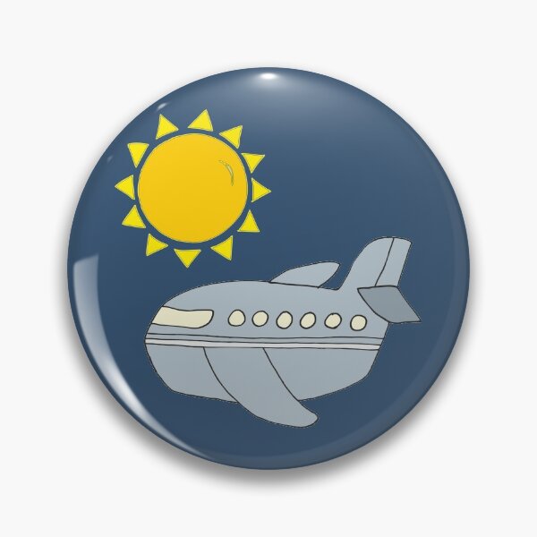 Artikelvorschau, Flugzeug und Sonnenschein entworfen und verkauft von Veki5.
