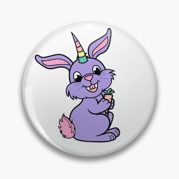 Item preview, Rabbicorn or bunnycorn, the combination of rabbit and unicorn  designed and sold by NerdySherds.