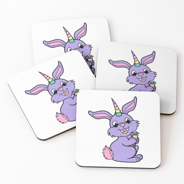 Item preview, Rabbicorn or bunnycorn, the combination of rabbit and unicorn  designed and sold by NerdySherds.