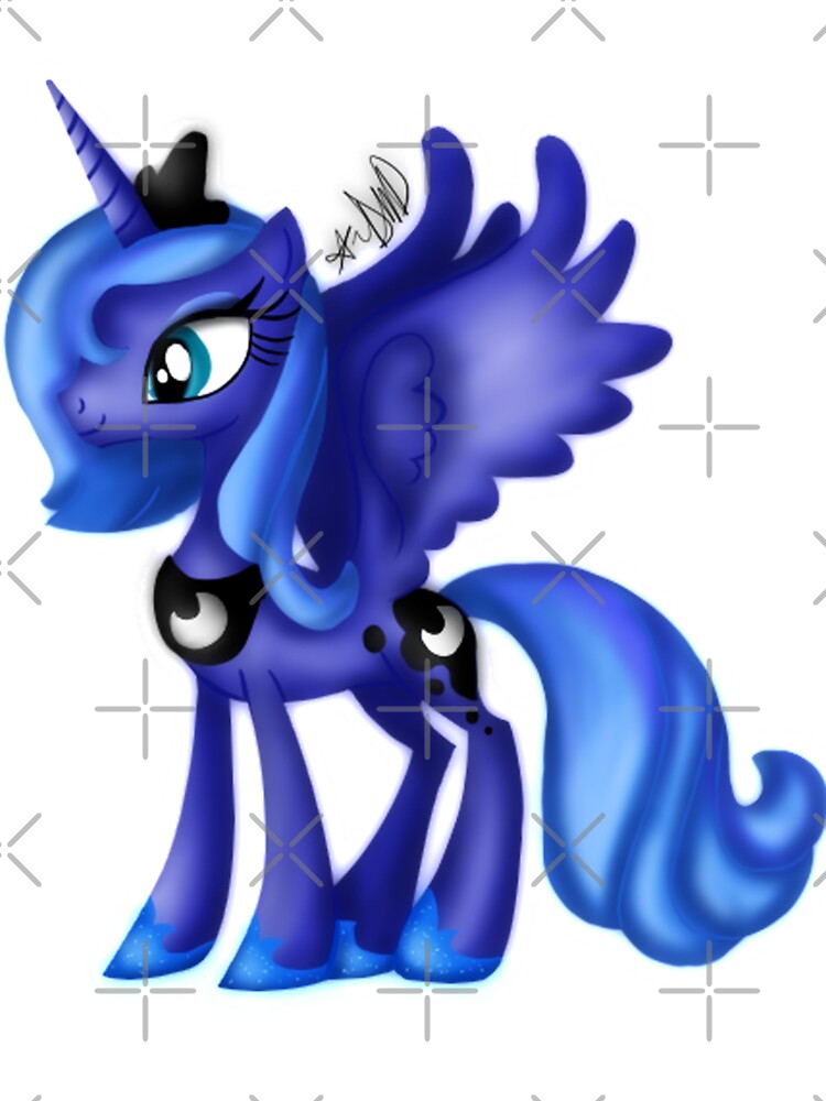 My Little Pony Friendship Is Magic Princess Luna Baby One Piece By Mokamizore97 Redbubble