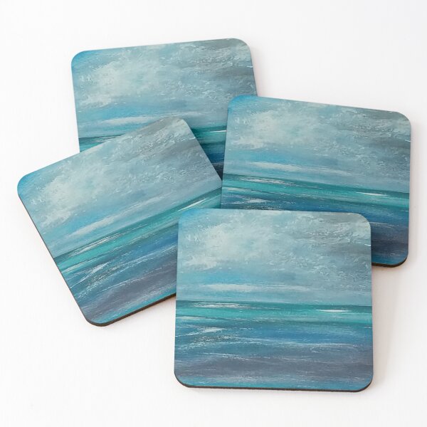 Artikelvorschau, Into The Sea - Acrylmalerei des Blues des Ozeans entworfen und verkauft von ScaleDesigns.