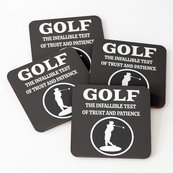 Item preview, Golf The Infallible Test Of Trust And Patience designed and sold by ProBatavian.