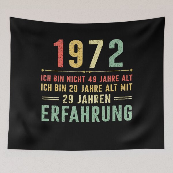 Item preview, Ich bin nicht 49 jahre alt, ich bin 20 jahre alt mit 29 jahren erfahrung. 1972 vintage designed and sold by mharlan0ue.