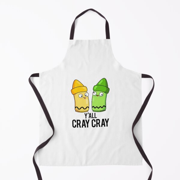 Item preview, Yall Cray Cray Funny Crayon Puns designed and sold by punnybone.