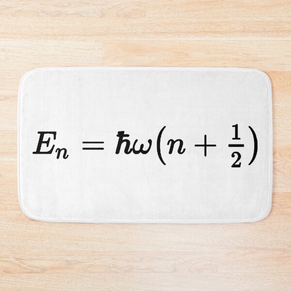 Item preview, energy of a quantum harmonic oscillator, quantum physics designed and sold by NoetherSym.