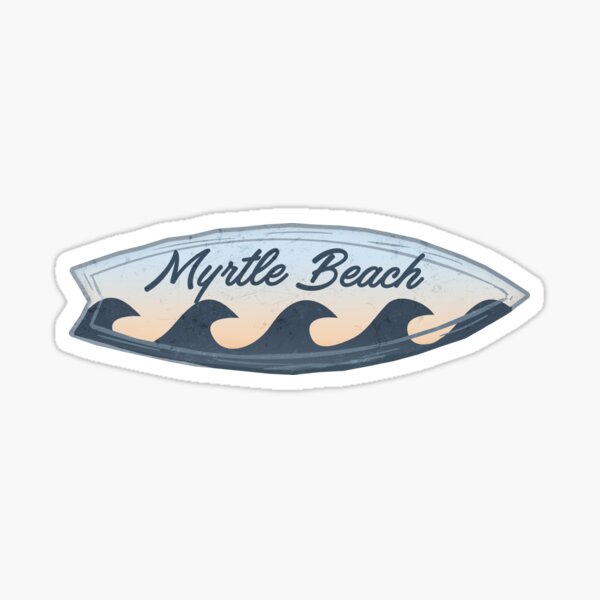 Item preview, Myrtle Beach Surfboard Sunset designed and sold by Mr. Slavchev.