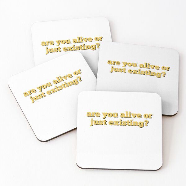 Item preview, Are you alive or just existing? Typography  designed and sold by primaldolphin.