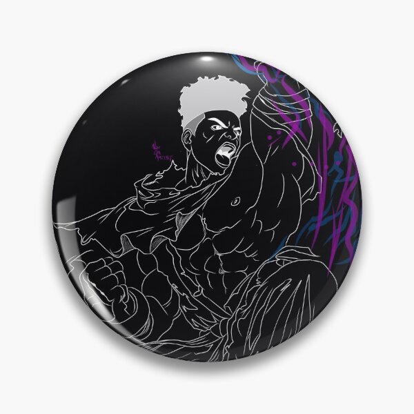 Item preview, Afro Fighter Jack  designed and sold by NoxDaArtist.